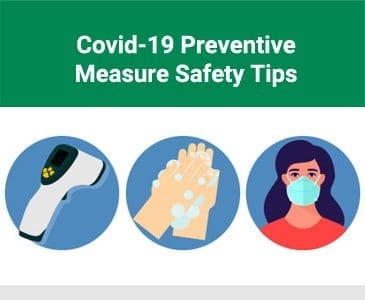 Covid-19 Preventive Measure Safety Tips